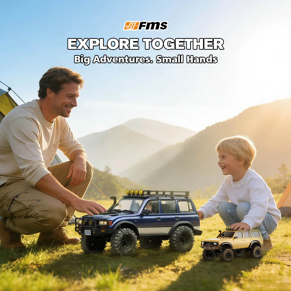 FMS 1:10 FCX10 PRO Brushless Toyota Land Cruiser LC80 RS V2 - Image 6