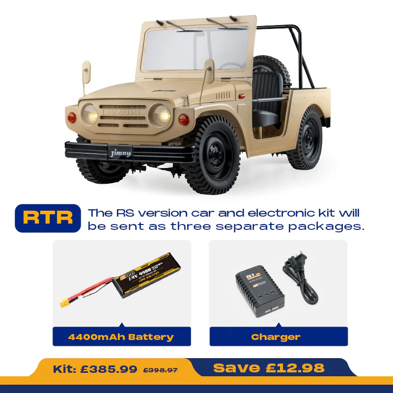 FMS 1:6 JIMNY RS Brown - Image 14