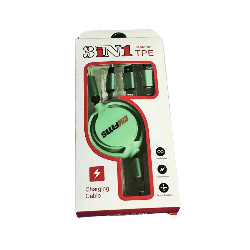 FMS customized 3 ports in 1 USB cable - Image 3