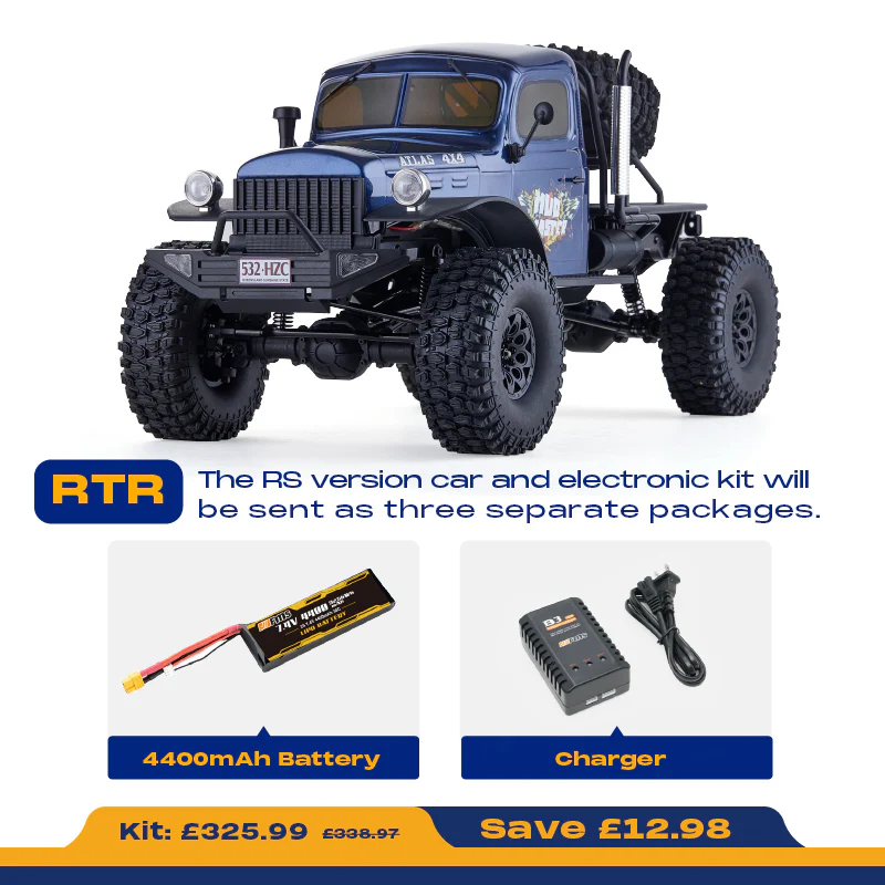 ROCHOBBY 1:10 Atlas 4x4 Off-Road Truck RS - Image 28