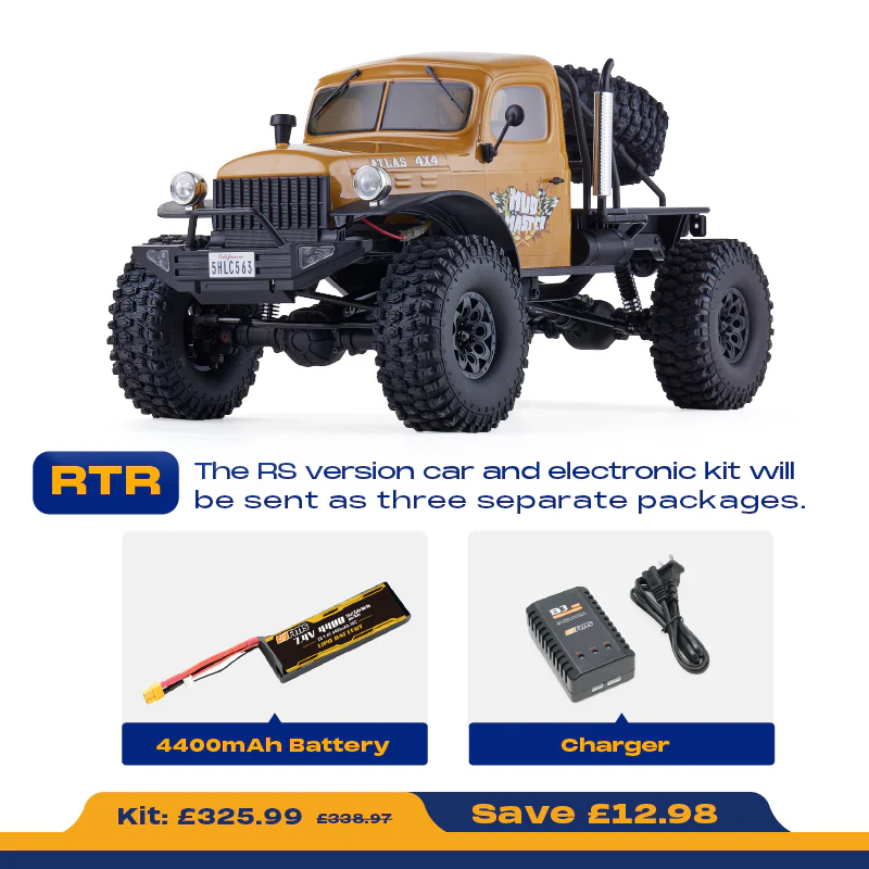 ROCHOBBY 1:10 Atlas 4x4 Off-Road Truck RS - Image 29