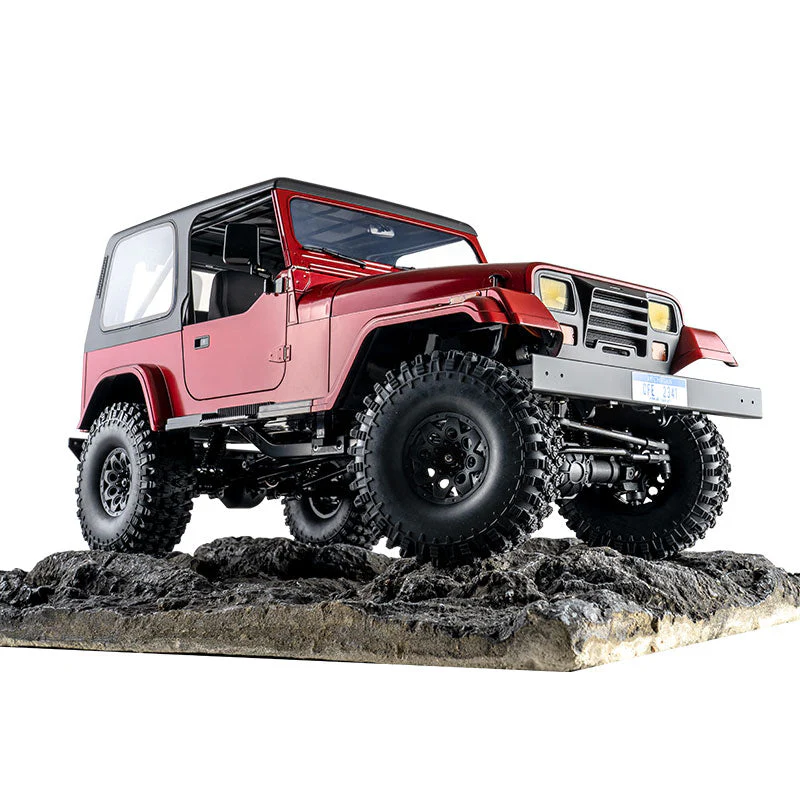 ROCHOBBY 1:10 Mashigan RC Rock Crawler RS Red 4WD - Image 11