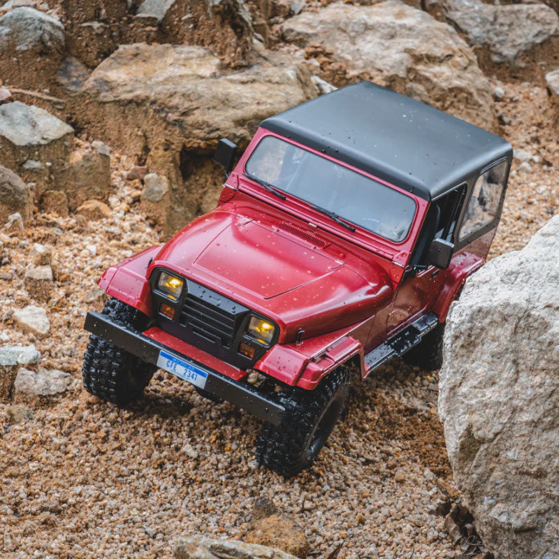ROCHOBBY 1:10 Mashigan RC Rock Crawler RS Red 4WD - Image 13