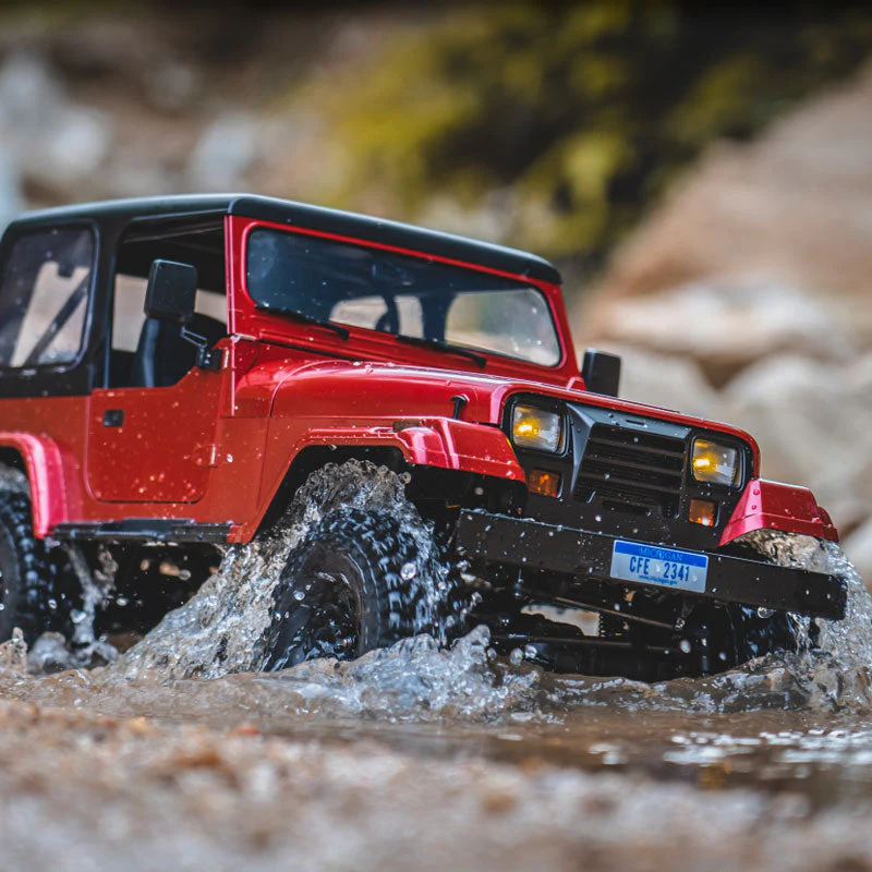 ROCHOBBY 1:10 Mashigan RC Rock Crawler RS Red 4WD - Image 14