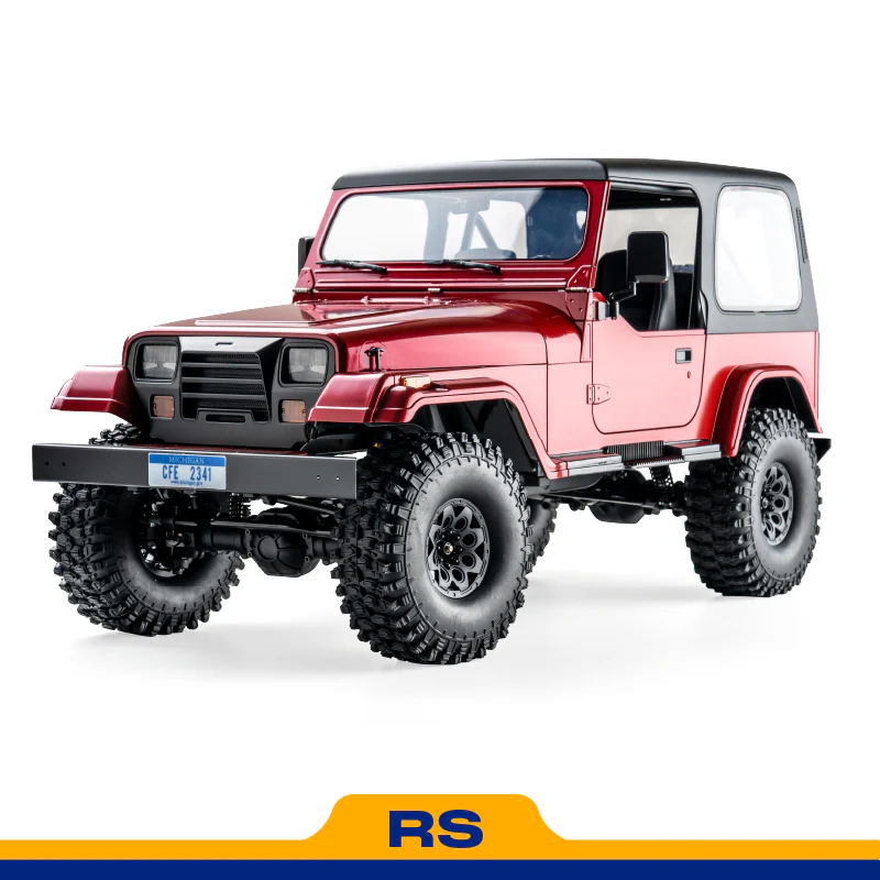ROCHOBBY 1:10 Mashigan RC Rock Crawler RS Red 4WD - Image 16