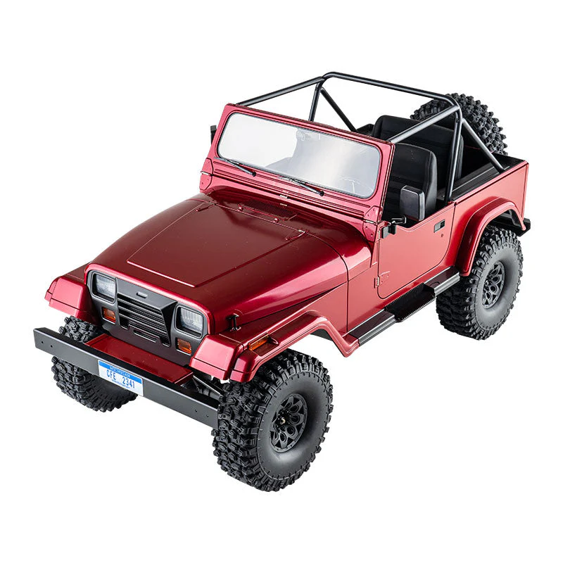 ROCHOBBY 1:10 Mashigan RC Rock Crawler RS Red 4WD - Image 9